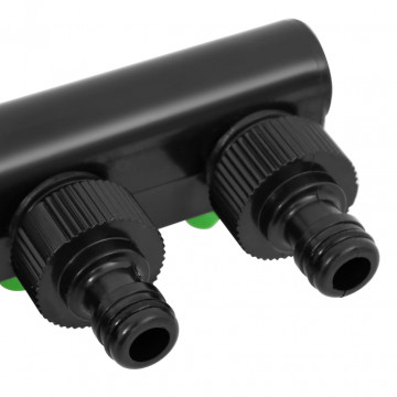 Adaptor pentru robinet 4 căi verde/negru 19,5x6x11 cm ABS și PP - Img 5