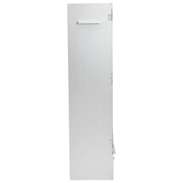 Afumătoare grătar cu așchii lemn 44,5x29x110 cm oțel galvanizat - Img 8
