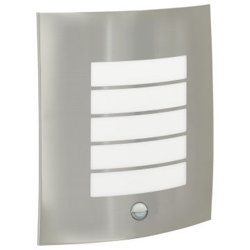 Apă de perete exterioară cu senzor 2 buc Silver Oțel inoxidabil IP44 - Img 2