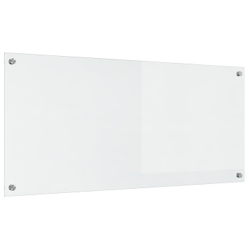 Backsplash pentru Bucătărie Transparent 110x50x0,6 cm din Sticlă Securizată - Img 2