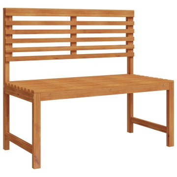 Bancă de Grădină 100x50x91 cm Lemn Masiv de Acacia - Img 2