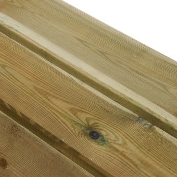 Bancă de grădină, 160 cm, lemn masiv de pin tratat - Img 5