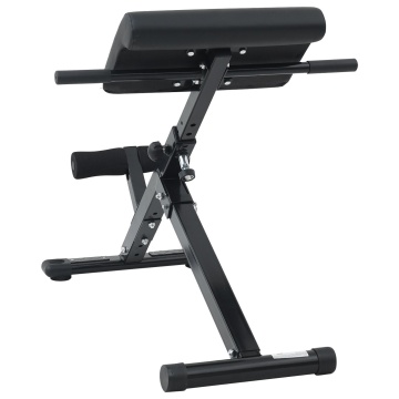 Bancă pentru hiperextensii 120 kg pliabilă și ajustabilă din oțel - Img 3
