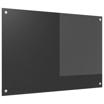 Bancheta pentru bucătărie Gri închis 90x60x0,6 cm Sticlă securizată - Img 2