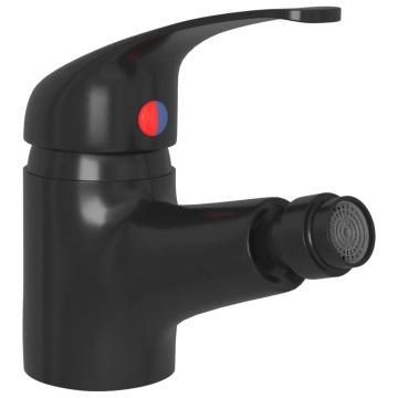 Baterie mixer pentru bideu baie, negru, 13x12 cm - Img 3