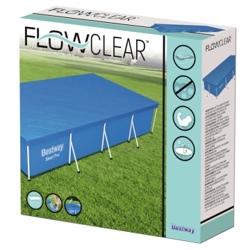 Bestway Prelată de piscină Flowclear, 400 x 211 cm - Img 5