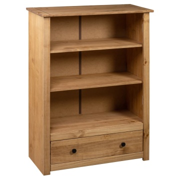 Bibliotecă, 80 x 35 x 110 cm, lemn masiv de pin, gama Panama - Img 4