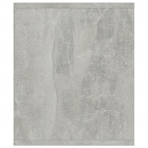 Bibliotecă/Comodă TV, gri beton, 143 x 30 x 36 cm - Img 6