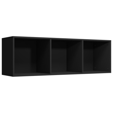 Bibliotecă/Comodă TV, negru, 36 x 30 x 114 cm, PAL - Img 7