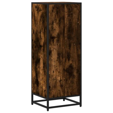 Bibliotecă, stejar fumuriu, 40x35x107,5 cm, lemn prelucrat - Img 5