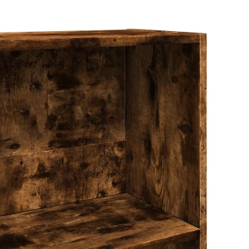 Bibliotecă, stejar fumuriu, 60x24x109 cm, lemn prelucrat - Img 6