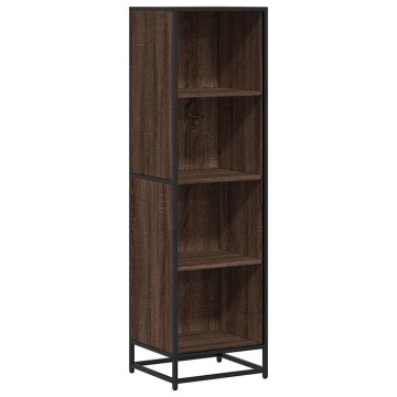 Bibliotecă, stejar maro, 40x35x139 cm, lemn prelucrat - Img 2