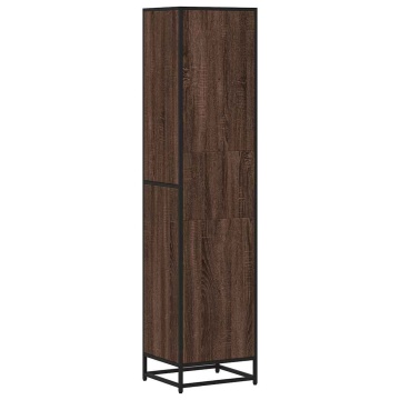 Bibliotecă, stejar maro, 40x35x170,5 cm, lemn prelucrat - Img 5