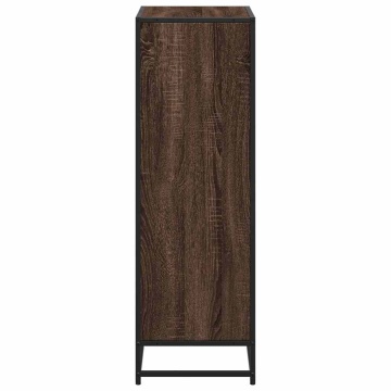Bibliotecă, stejar maro, 60x35x107,5 cm, lemn prelucrat - Img 8