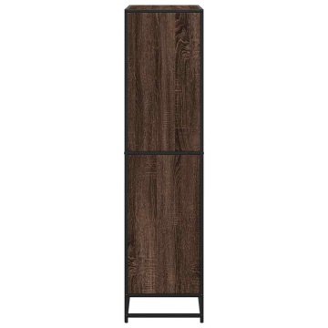 Bibliotecă, stejar maro, 80,5x35x139 cm, lemn prelucrat - Img 8