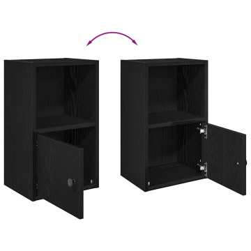 Bibliotecă Stejar negru 31x24x52 cm Lemn prelucrat - Img 7