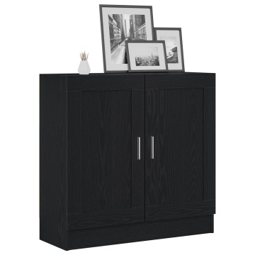 Bibliotecă, stejar negru, 82,5x30,5x80 cm, lemn prelucrat - Img 3