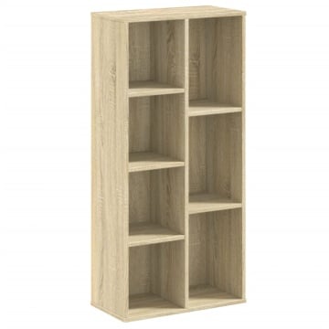Bibliotecă, stejar sonoma, 50x25x105 cm, lemn prelucrat - Img 2
