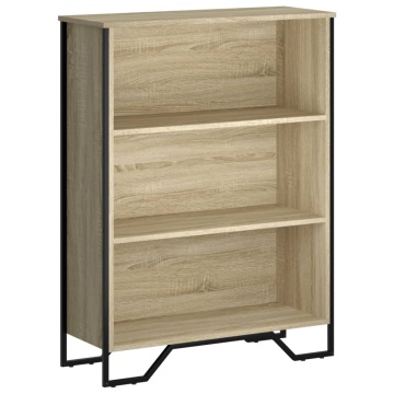 Bibliotecă, stejar sonoma, 80x31x106 cm, lemn prelucrat - Img 2
