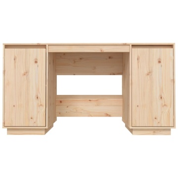 Birou, 140x50x75 cm, lemn masiv de pin - Img 5