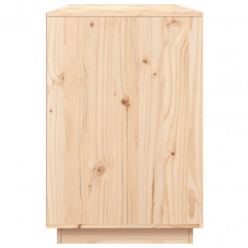Birou, 140x50x75 cm, lemn masiv de pin - Img 5
