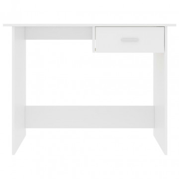 Birou, alb, 100 x 50 x 76 cm, PAL - Img 4
