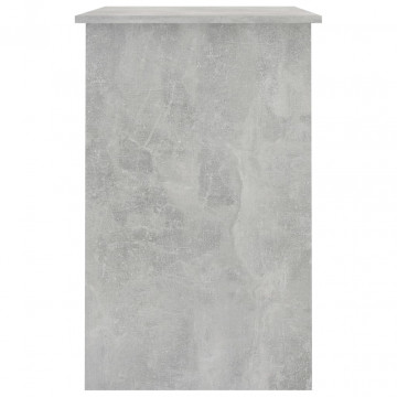 Birou, gri beton, 100 x 50 x 76 cm, PAL - Img 7