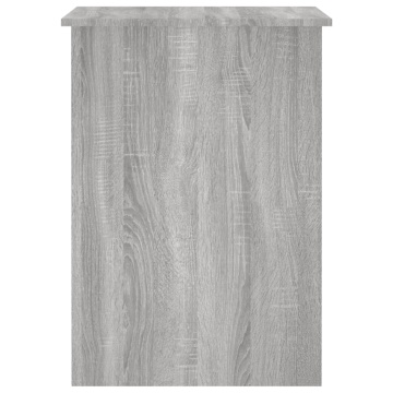Birou, gri sonoma, 100x55x75 cm, lemn prelucrat - Img 8
