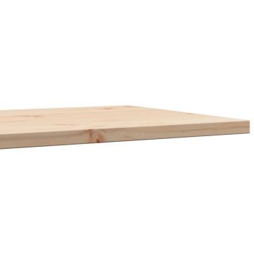 Blat de masă 100x50x2,5 cm dreptunghiular, lemn masiv de pin - Img 6