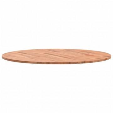 Blat de masă rotund, Ø80x1,5 cm, lemn masiv de fag - Img 6