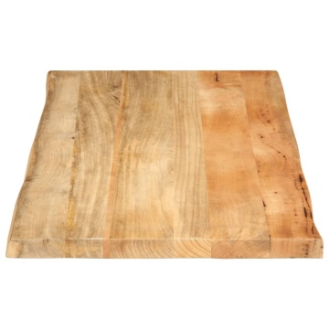 Blat masă 100x60x2,5 cm lemn masiv mango - Img 4