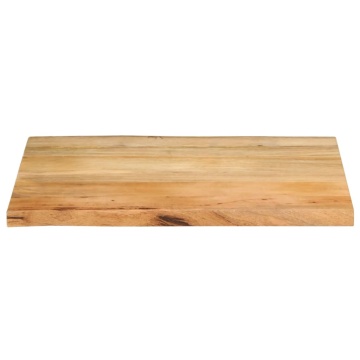 Blat masă 90x60x2,5 cm lemn masiv mango - Img 3