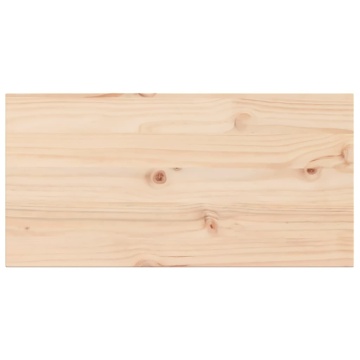 Blaturi masă 2 buc. 80x40x1,7 cm dreptunghiulare lemn masiv pin - Img 3