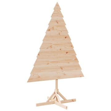 Brad de Crăciun decorativ, 180 cm, lemn masiv - Img 2