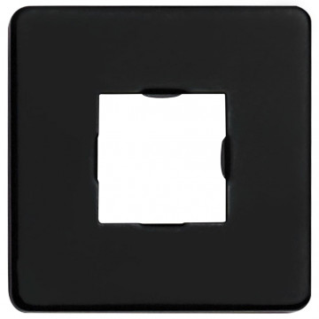 Braț suport de duș, pătrat, negru, 40 cm, oțel inoxidabil 201 - Img 6