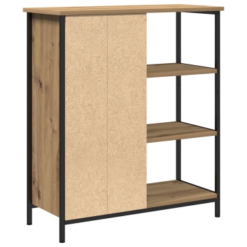 Bufet Artisan Stejar 70x30x80 cm Lemn prelucrat - Img 2