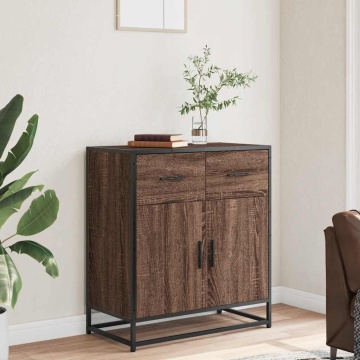 Bufetă Stejar maro 68x35x76 cm Lemn prelucrat - Img 3