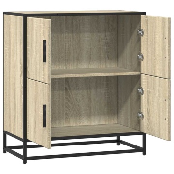 Bufetă Stejar Sonoma 68x35x76 cm Lemn prelucrat - Img 6