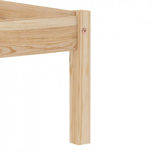 Cadru de pat, 180 x 200 cm, lemn masiv de pin - Img 6
