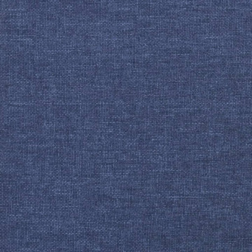 Cadru de pat box spring, albastru, 100x200 cm, textil - Img 7