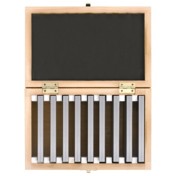 Cale plan paralele, 100 mm, 18 buc., 10-42 mm - Img 2