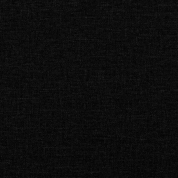 Canapea Chesterfield cu 2 locuri, negru, material textil - Img 7