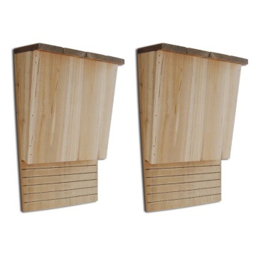 Căsuțe pentru lilieci 22 x 12 x 34 cm (2 buc) - Img 1