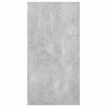 Comodă TV, gri beton, 30,5x30x60 cm, lemn prelucrat - Img 3