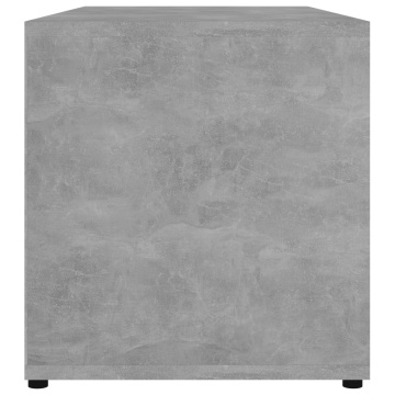 Comodă TV, gri beton, 80 x 34 x 36 cm, PAL - Img 11