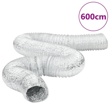 Conductă de ventilație, 6 m, Ø10 cm, aluminiu - Img 1