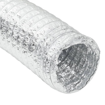 Conductă de ventilație, 6 m, Ø10 cm, aluminiu - Img 6