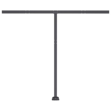 Copertină autonomă retractabilă automat galben&alb 300x250 cm - Img 6