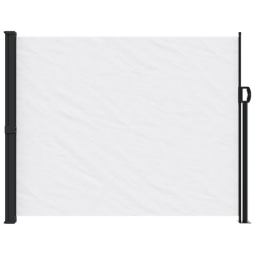 Copertină laterală retractabilă, alb, 170x300 cm - Img 3