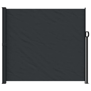 Copertina laterală retractabilă, negru, 180x500 cm - Img 3